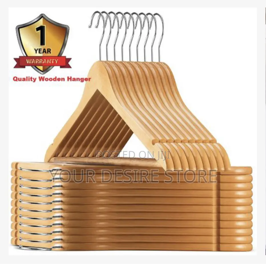 Wooden Hanger -10 Pieces