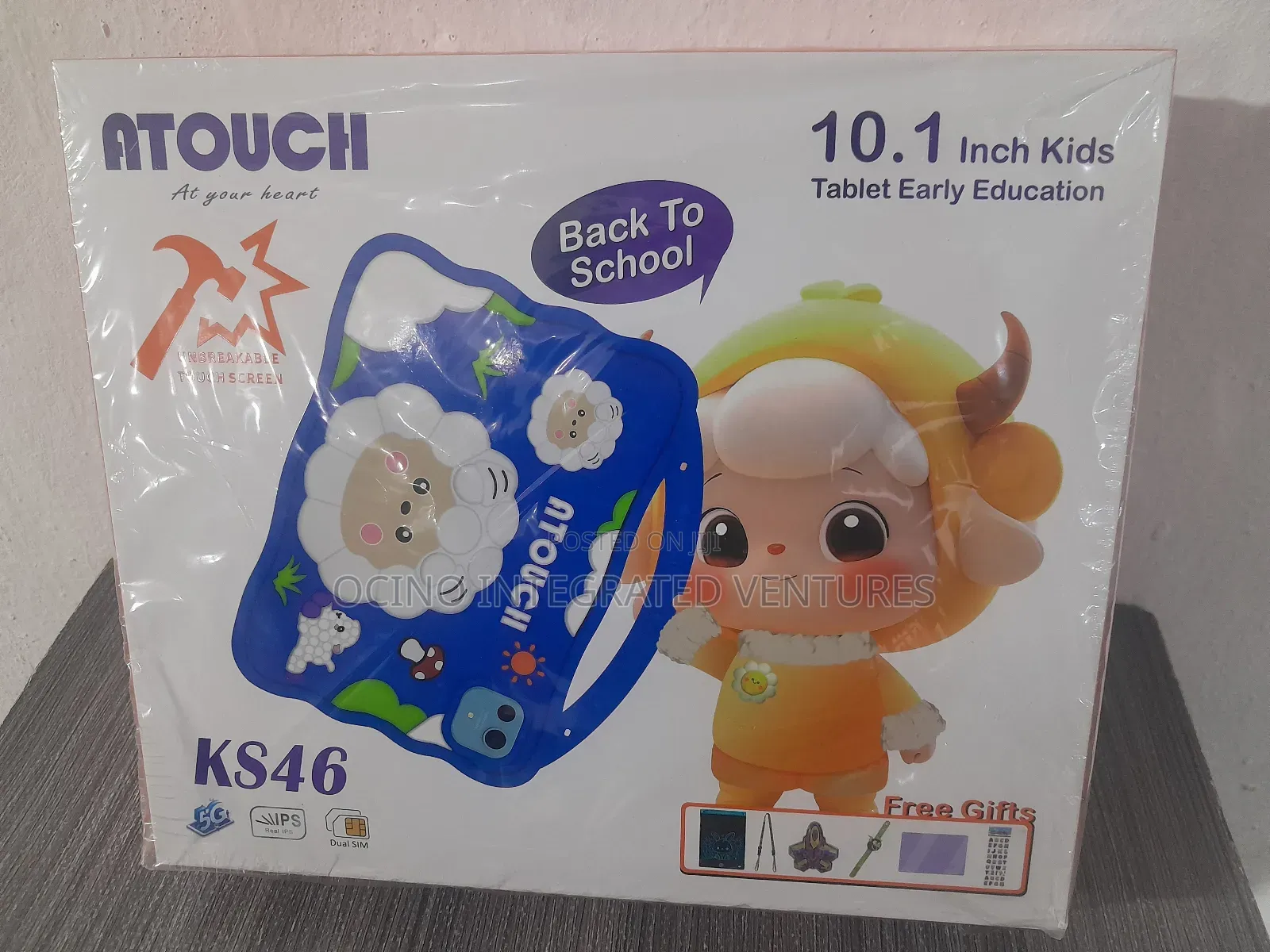 10.1inch Unbreakable Screen Sim Enabled Kid iPad