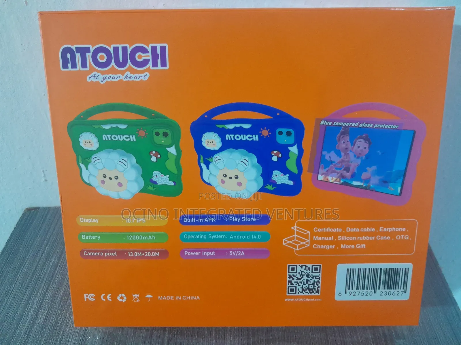 10.1inch Unbreakable Screen Sim Enabled Kid iPad