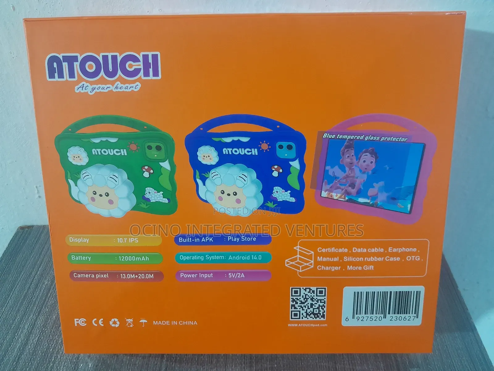 Highest Grade 10.1inch Unbreakable Screen Sim Kid iPad