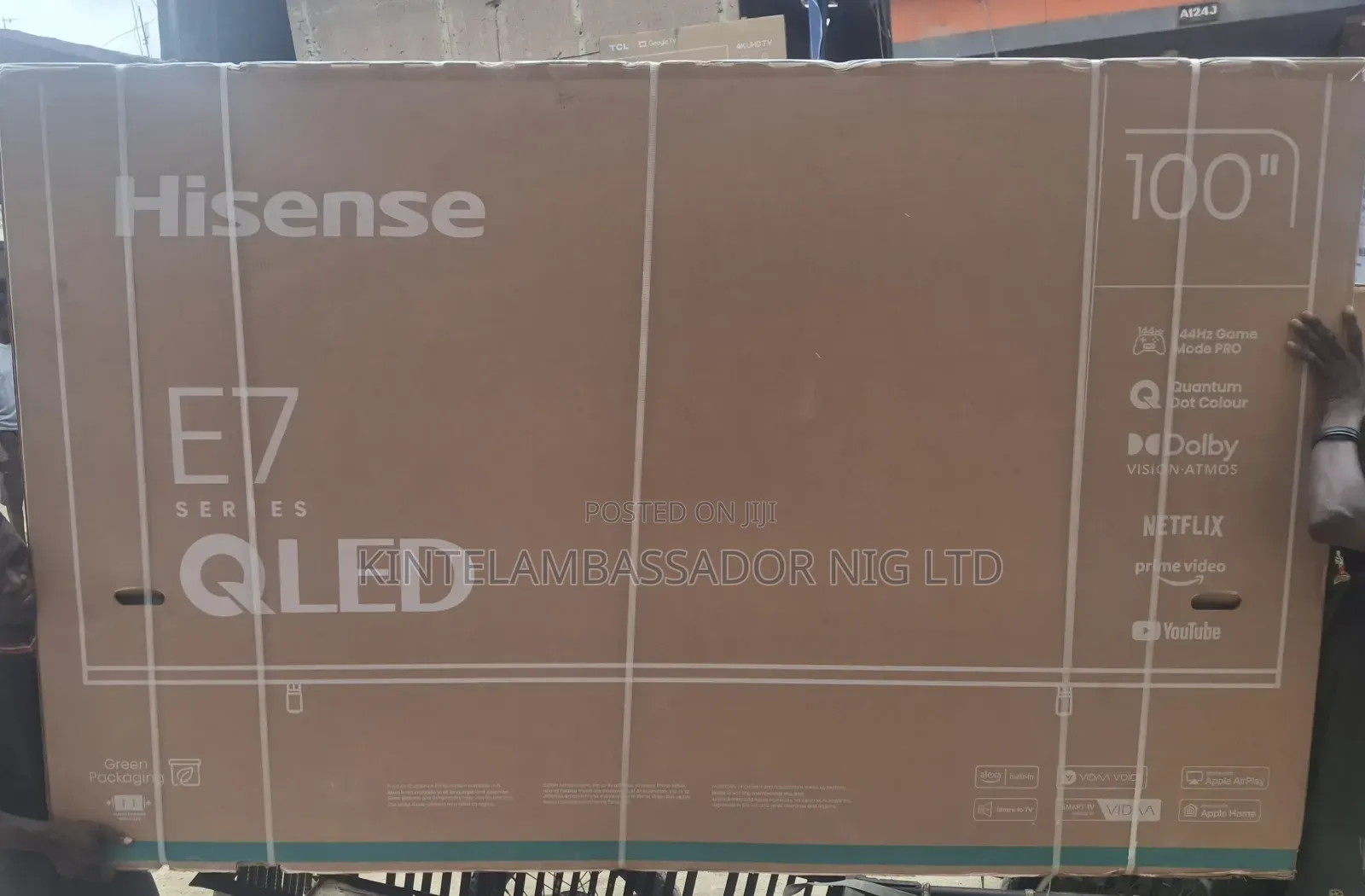 Hisense Qled Television 100"- E7 Series