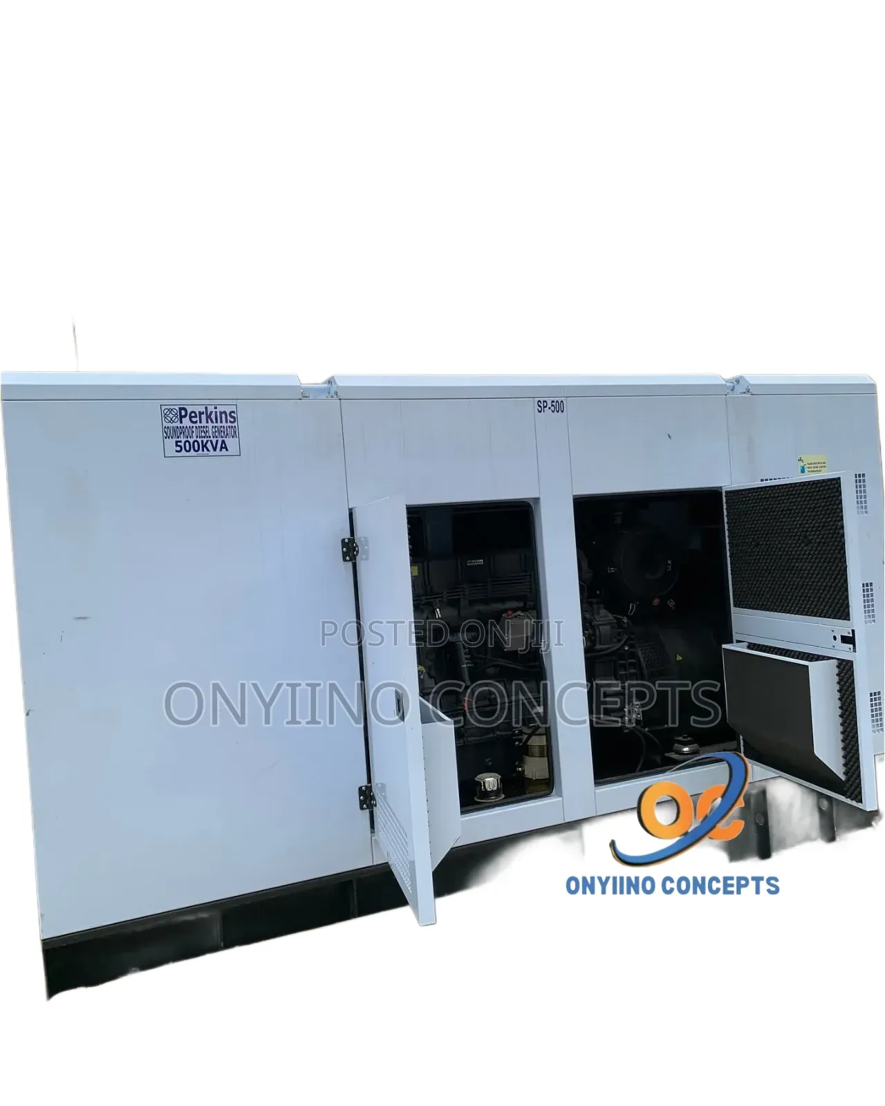 Perkins Soundproof Diesel Generator 500kva