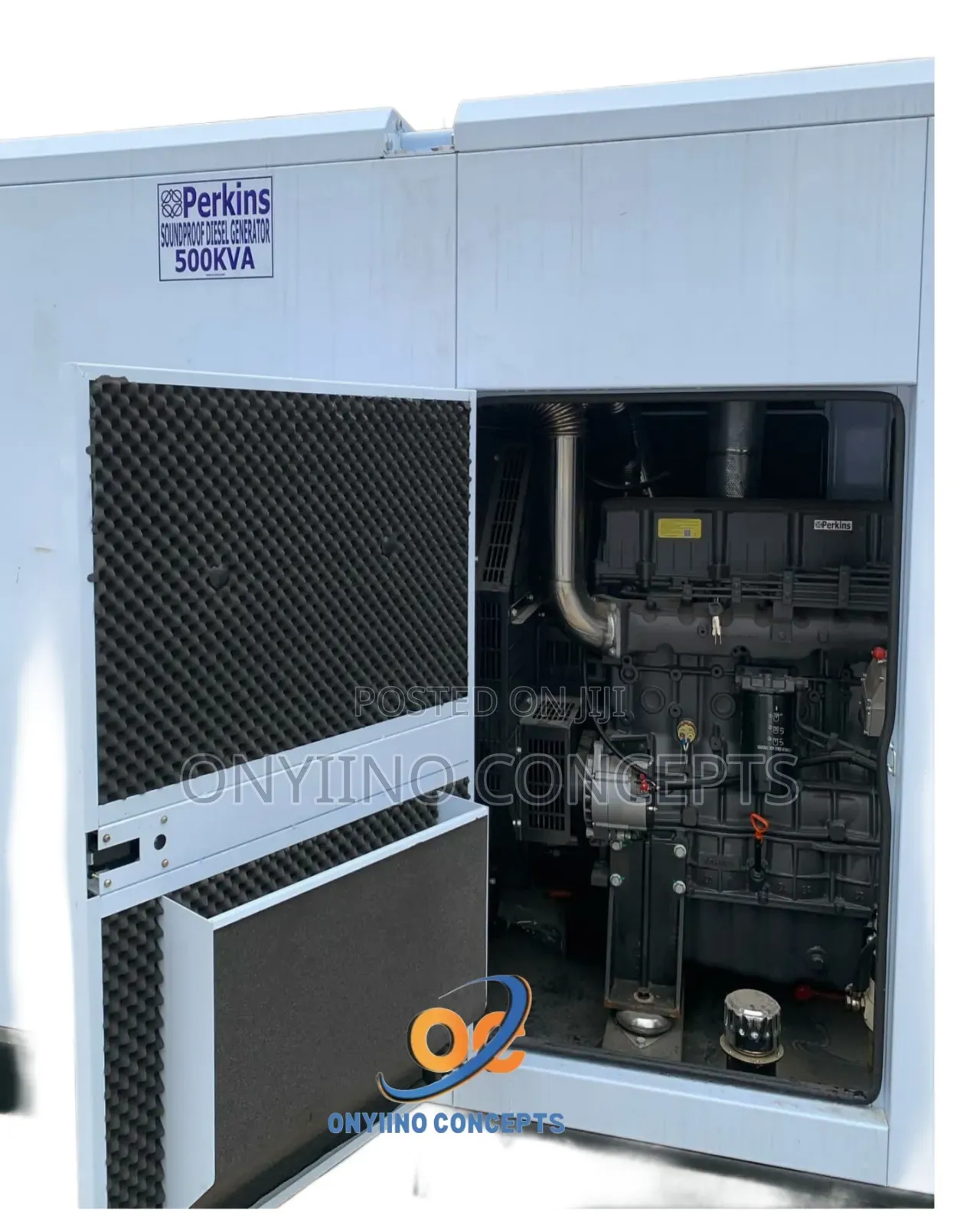 Perkins Soundproof Diesel Generator 500kva