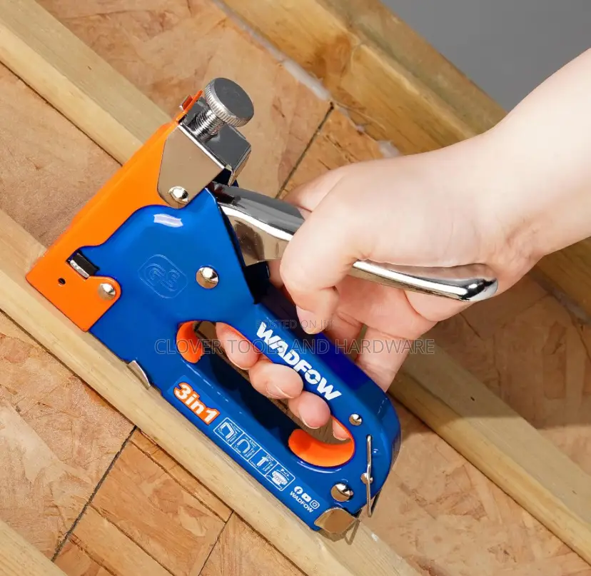 Wadfow Wgu2614 Heavy Duty 3-in-1 Staple Gun