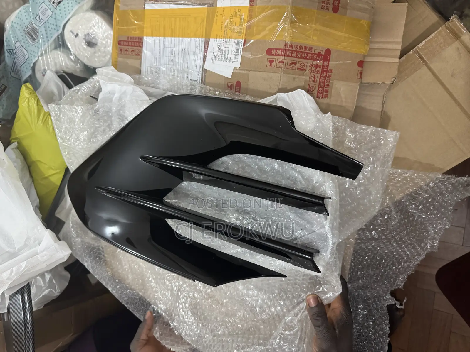 2024 and Up Gle Front Bumper Lower Diffuser Chrome