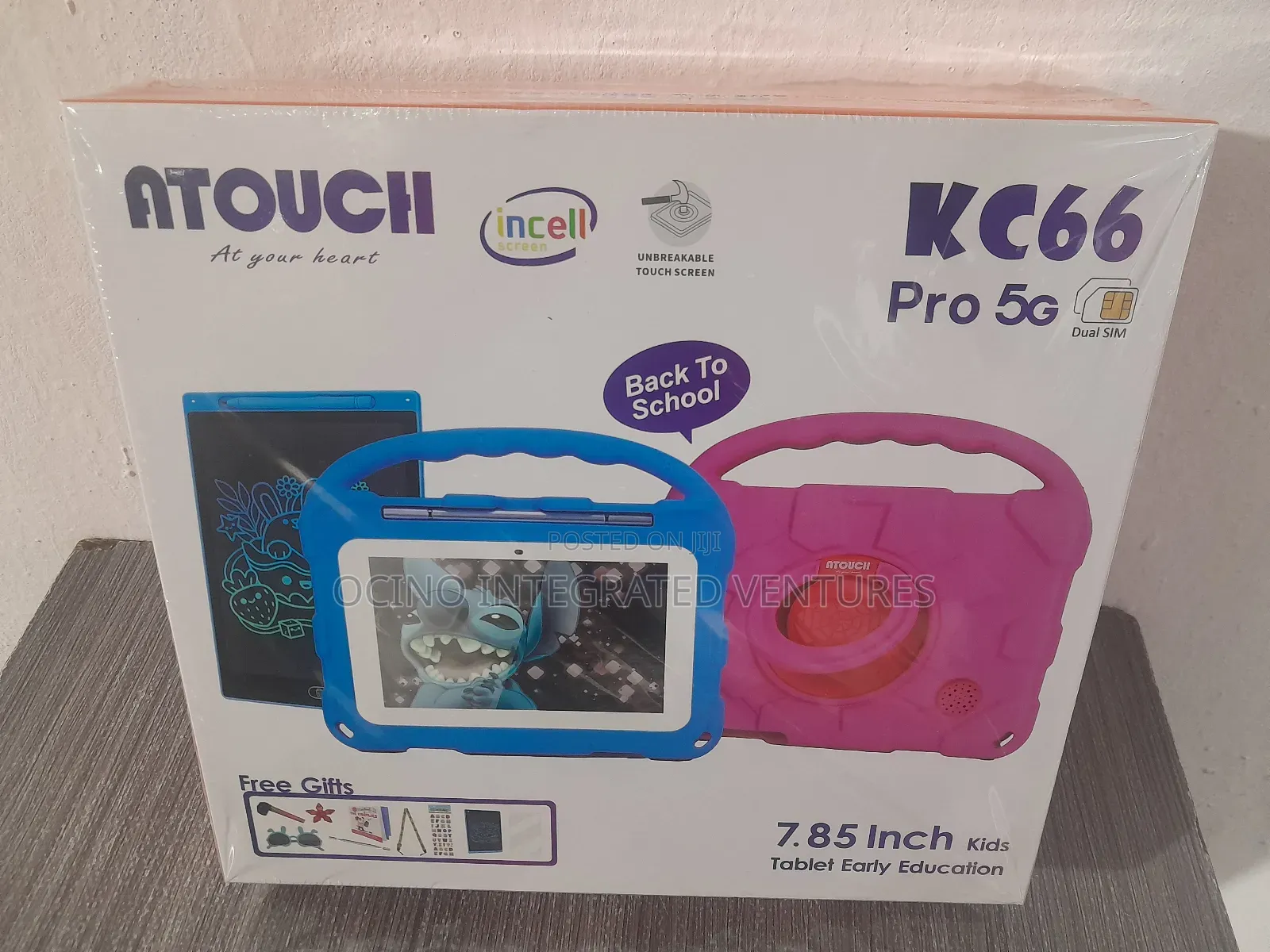 12+256gb Sim Enabled Unbreakable Screen Kids iPad. Dual Sim