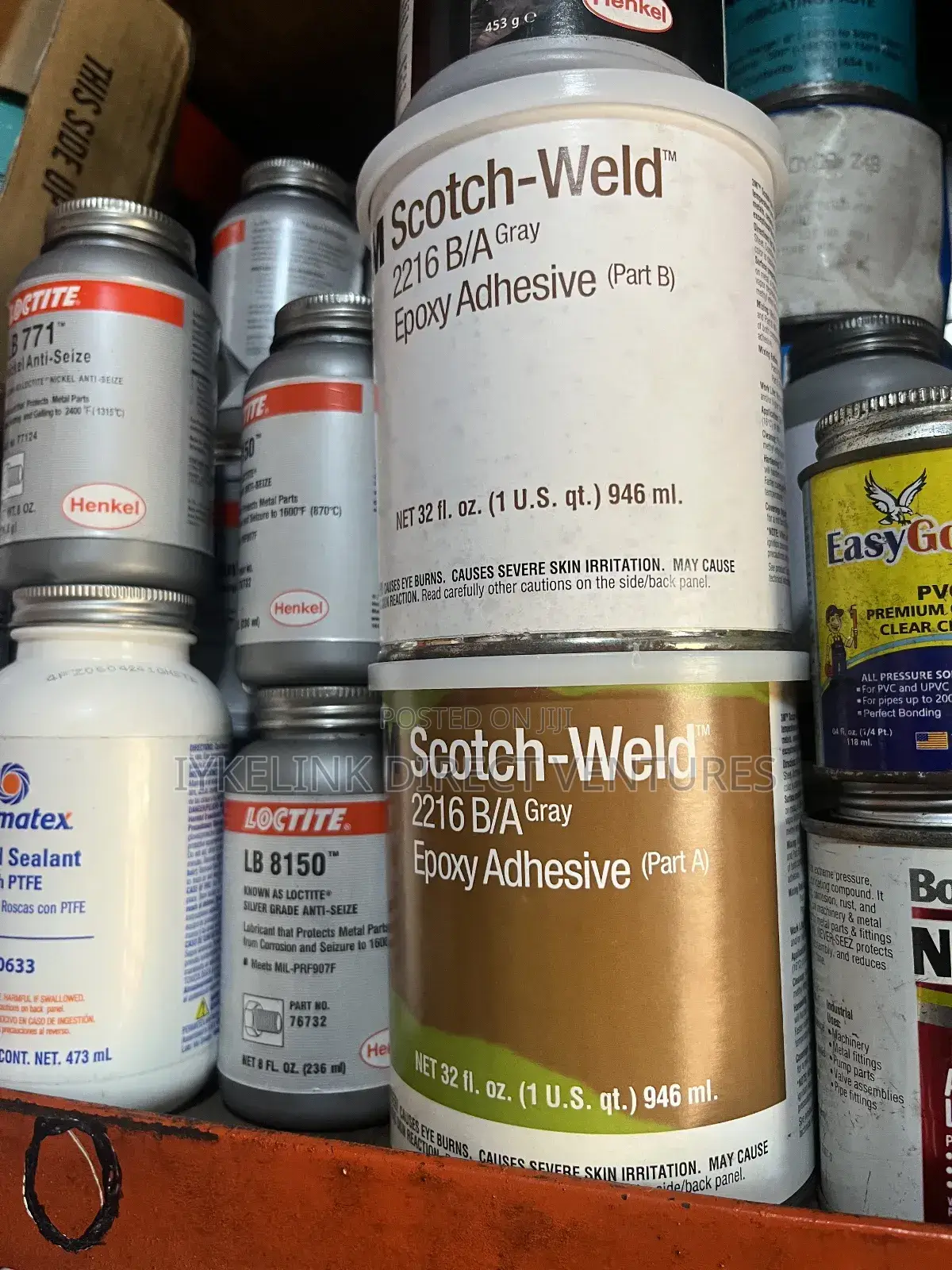 3m Scotch-weld 2216 B/A Gray Epoxy Adhesive.