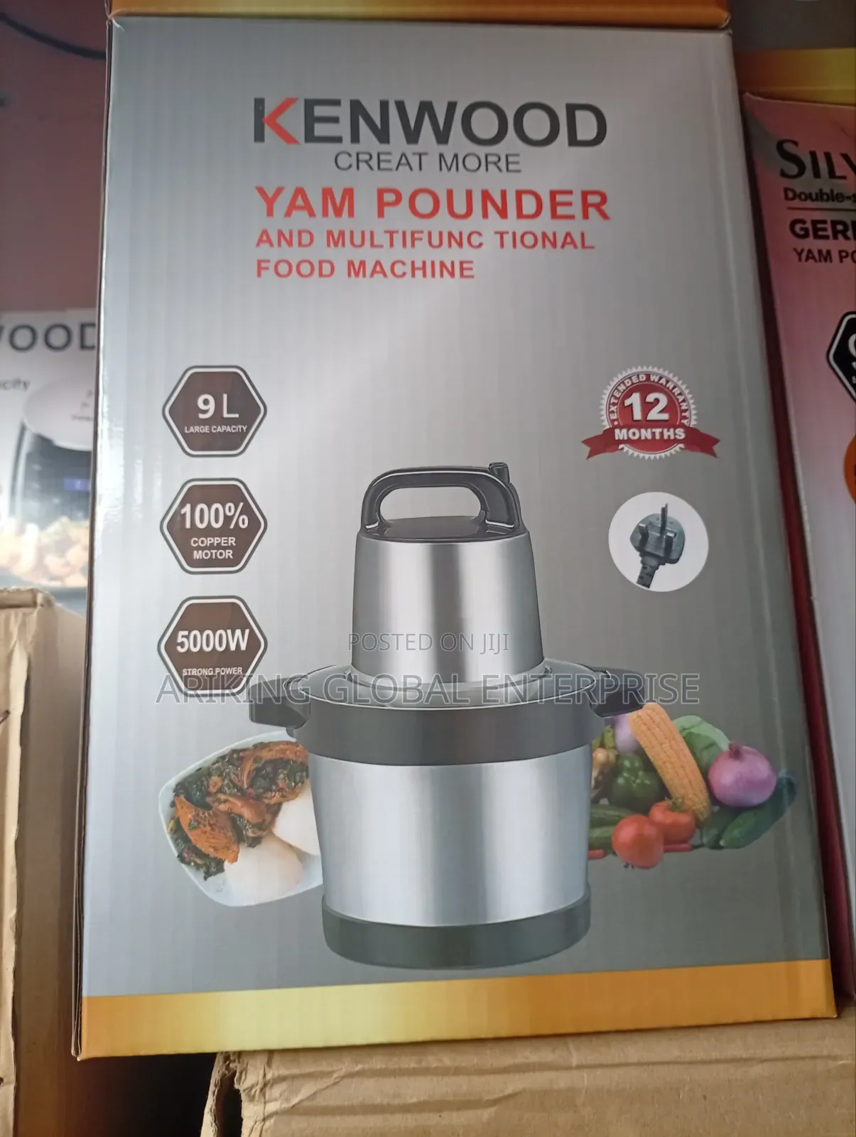 Kenwood 9liter Electric Yam Pounder.