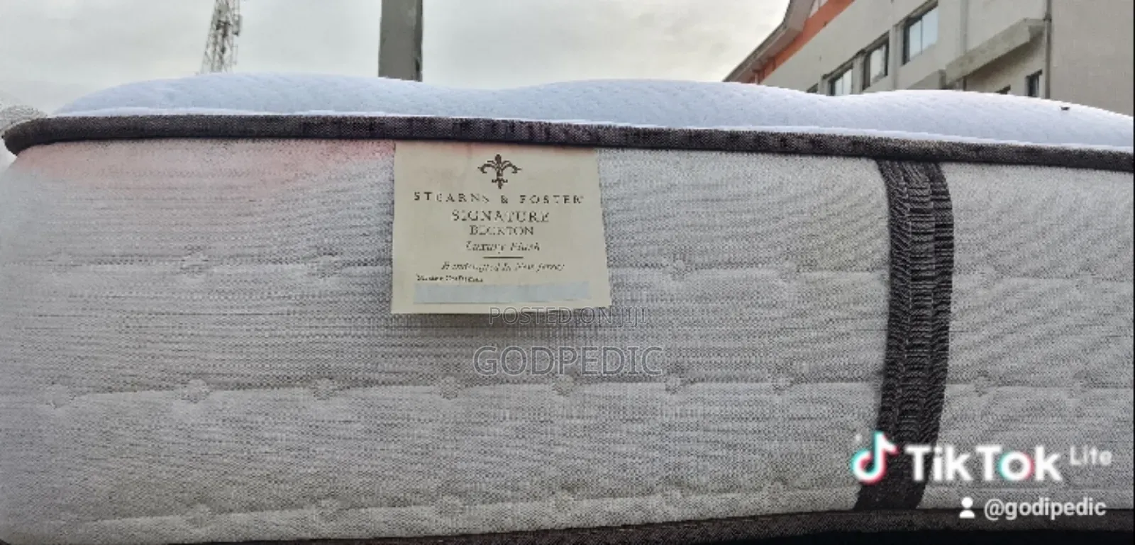 6by6 Canadian Orthopedic Spring Mattress