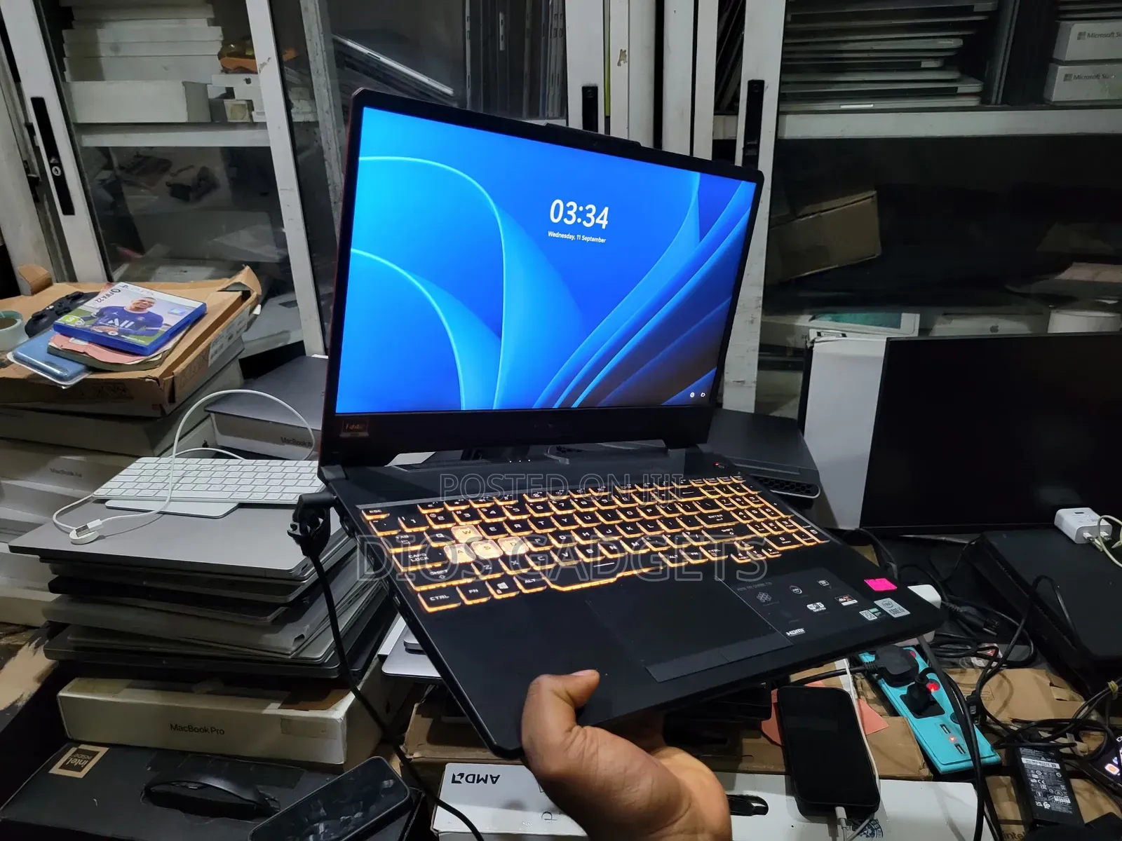 Laptop Asus TUF Dash F15 32GB Intel Core i5 SSD 512GB