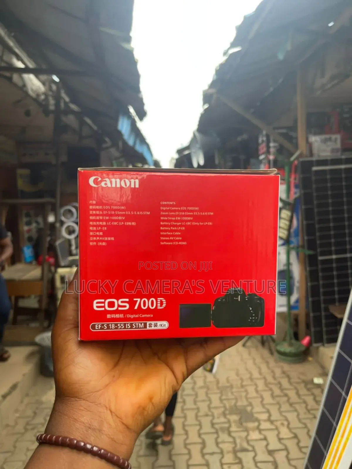 Canon 700d With 18-55mm Lens