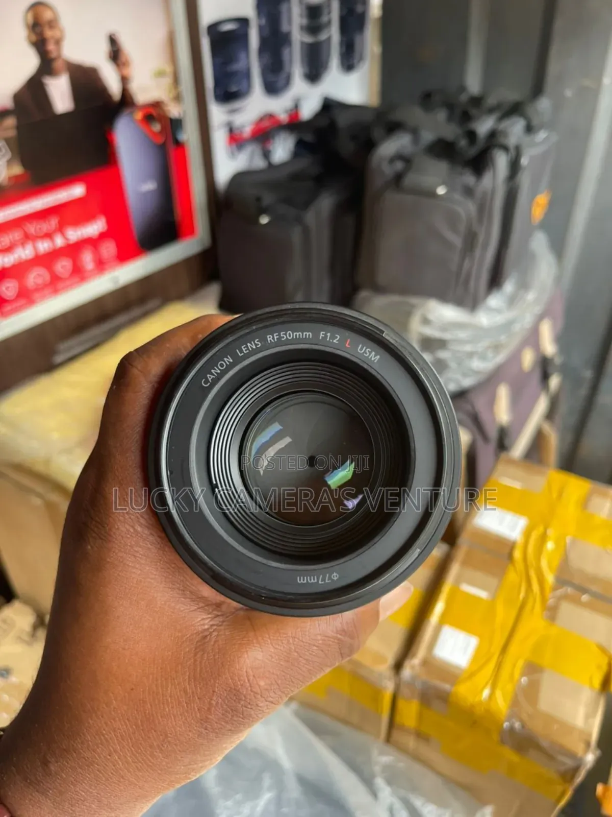 Canon 50mm Rf Lensf1.2 L Usm
