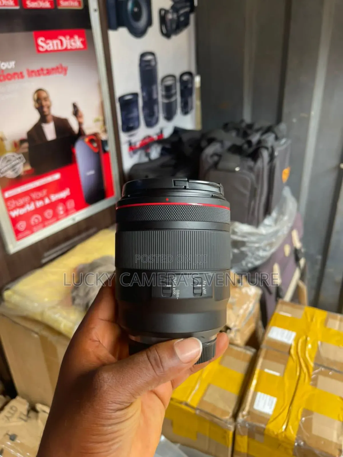 Canon 50mm Rf Lensf1.2 L Usm