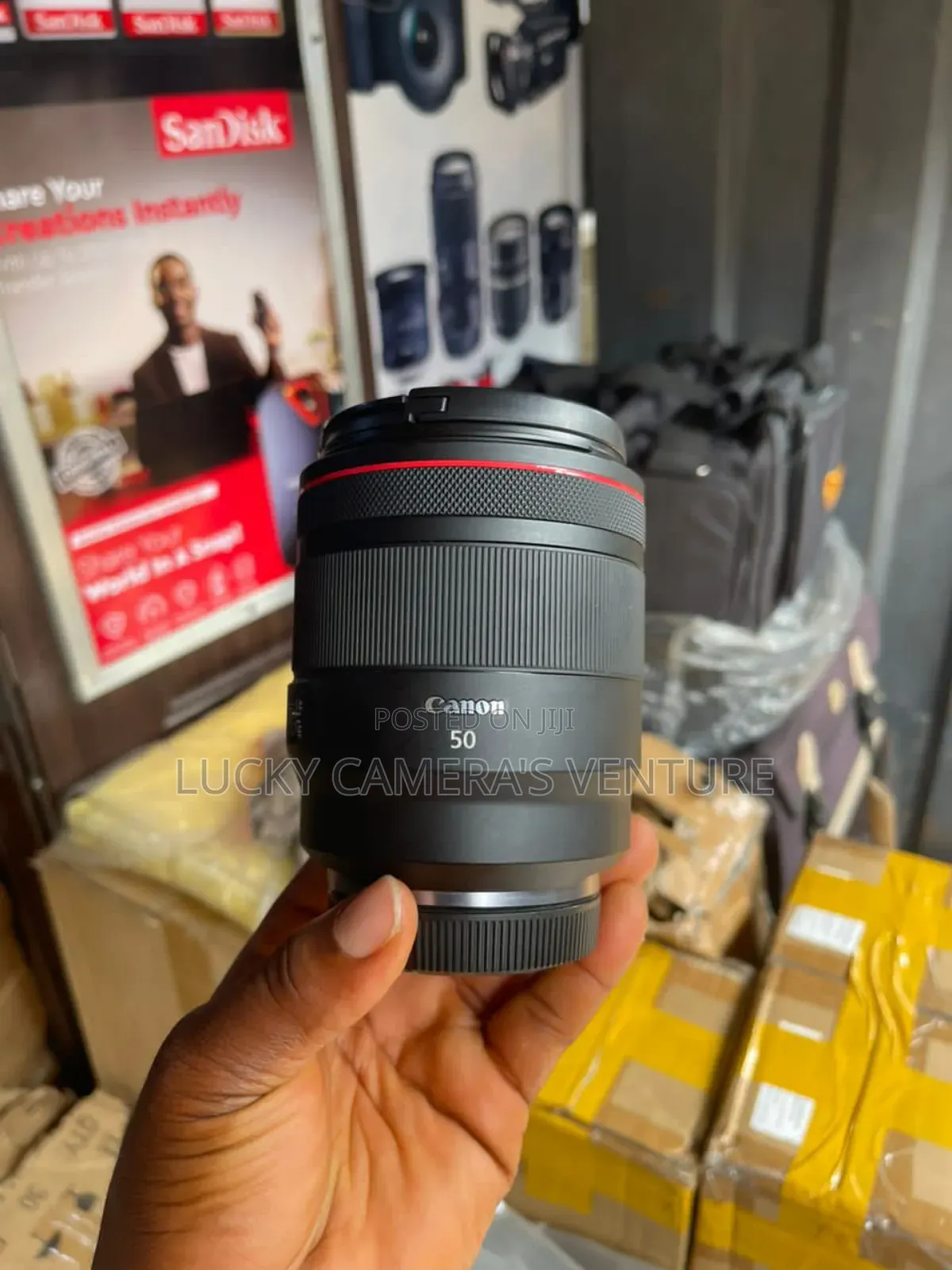 Canon 50mm Rf Lensf1.2 L Usm