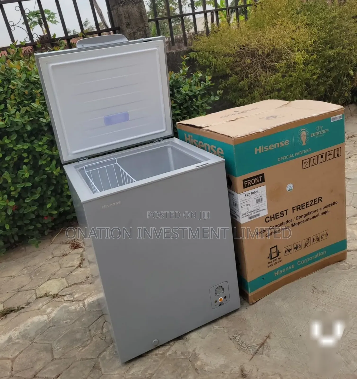142 Litres Hisense Chest Freezer Fc180sh