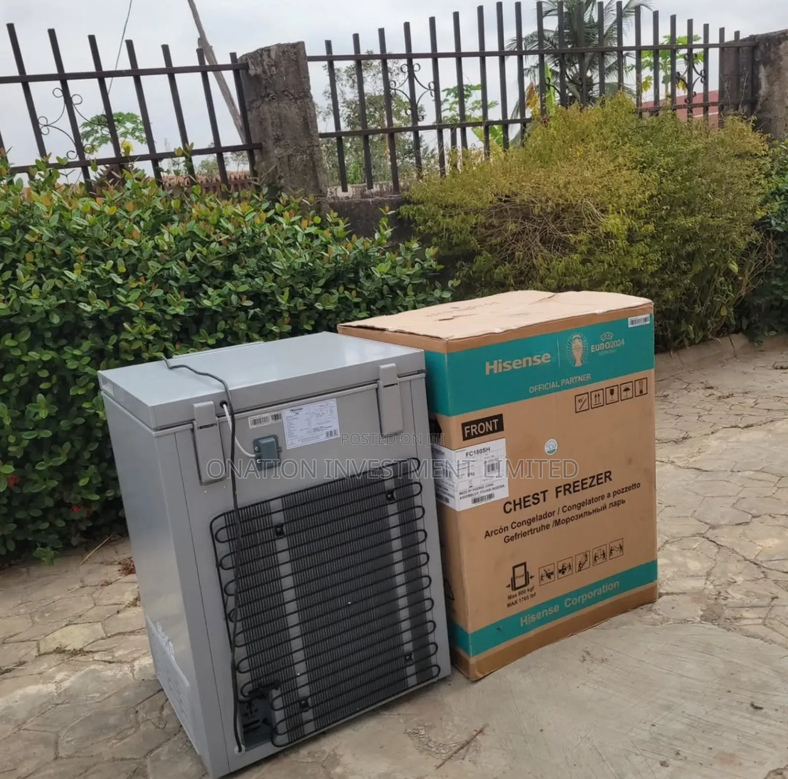 142 Litres Hisense Chest Freezer Fc180sh