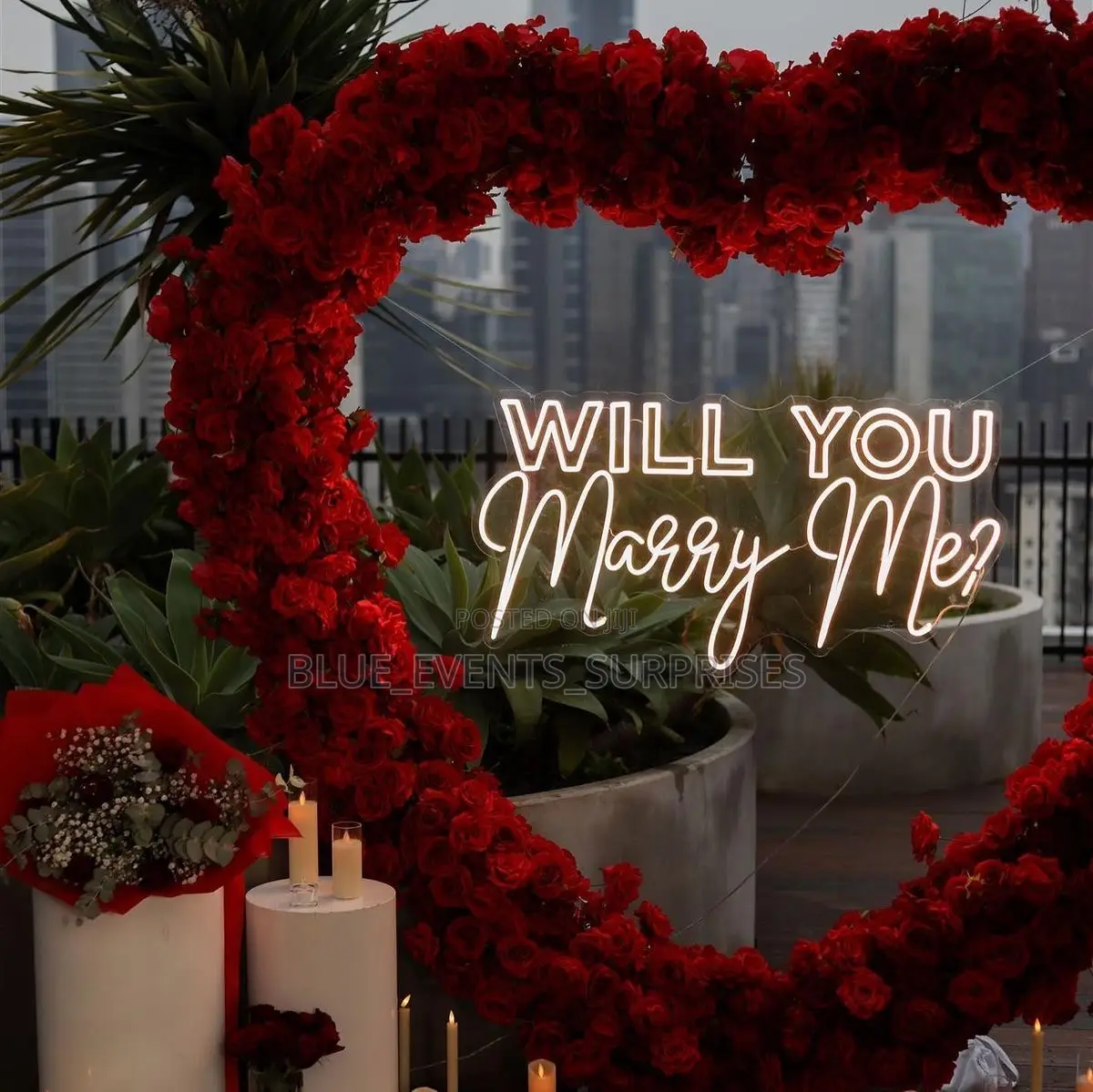Minimalist Proposal Decor