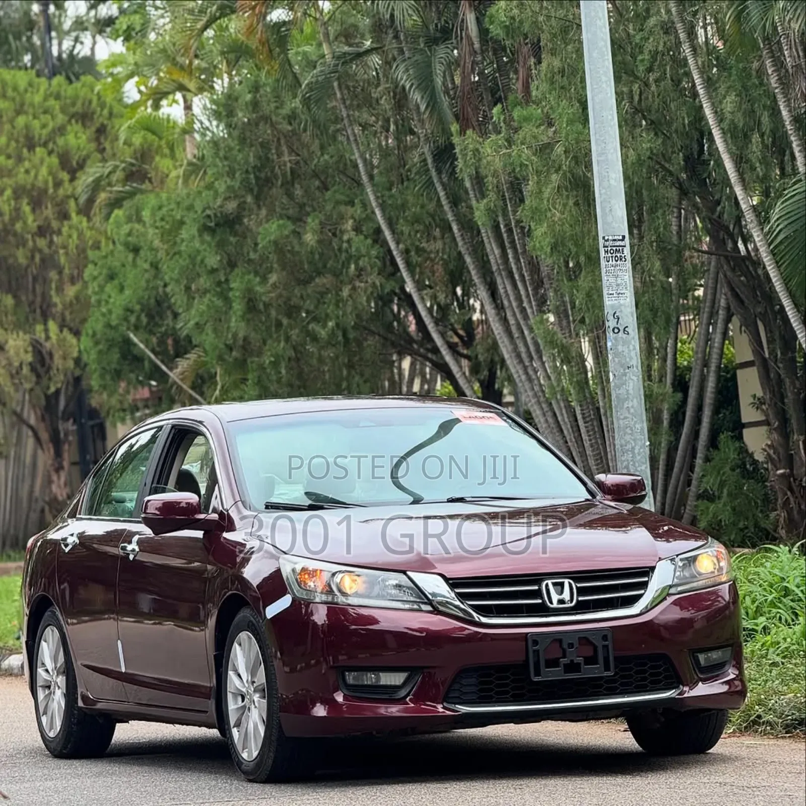 Honda Accord 2014 Burgundy