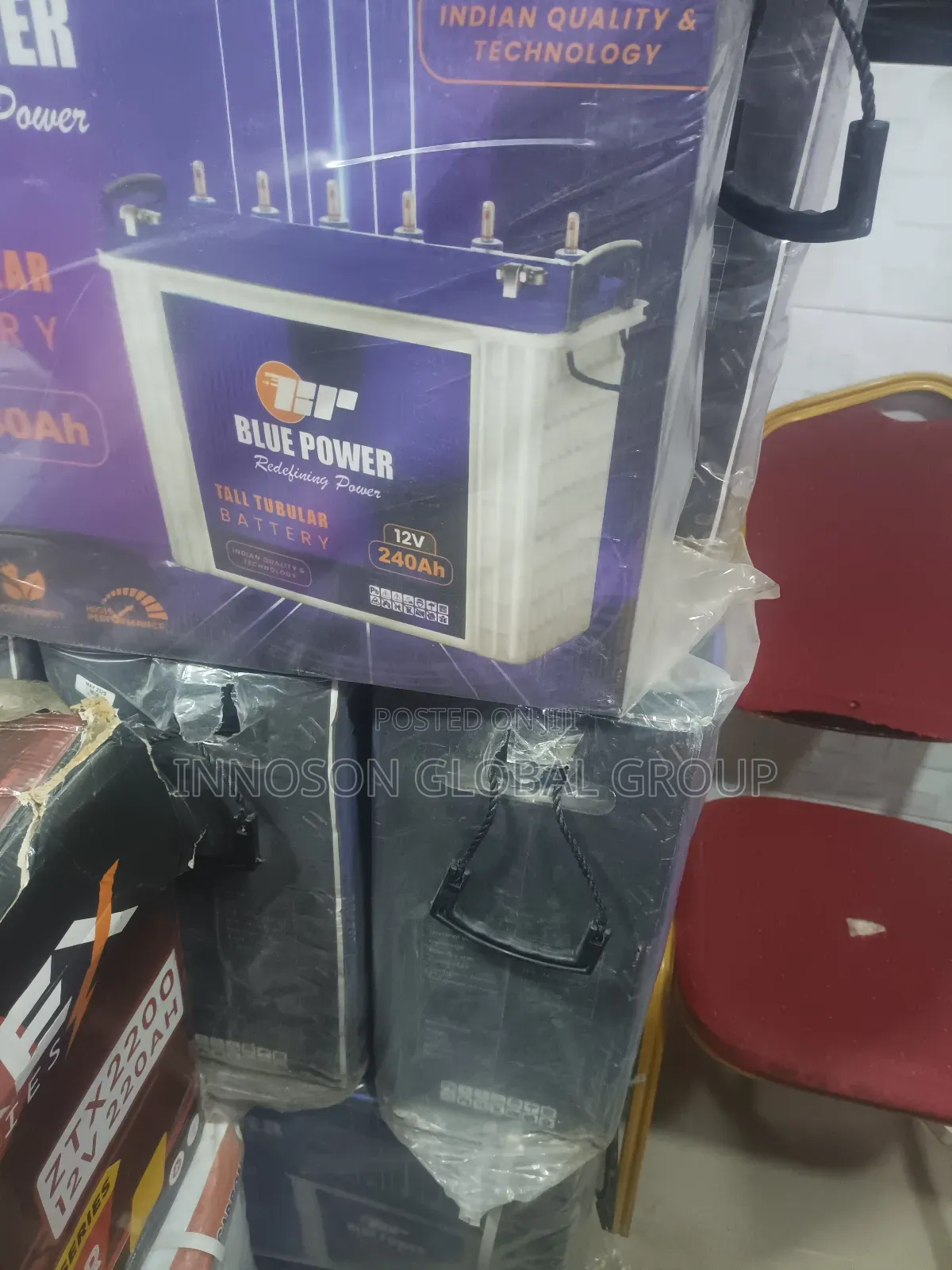 240 Blue Power Tubular Battery