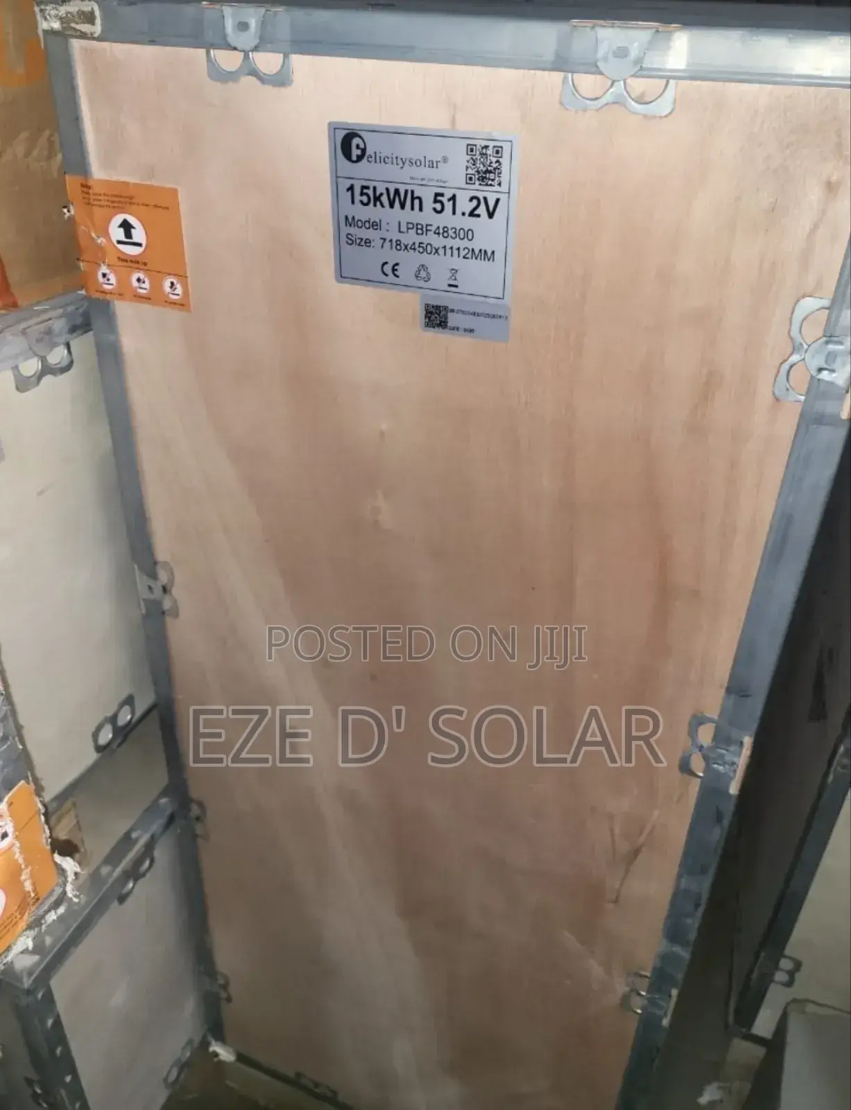 15 Kilowatt Felicity Solar Lithium Ion Battery