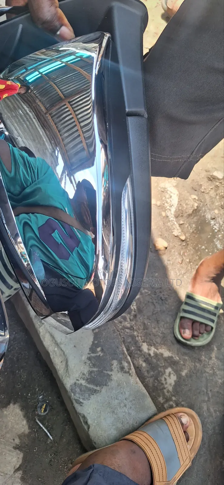 Side Mirror Hilux 2020 Model Stainless