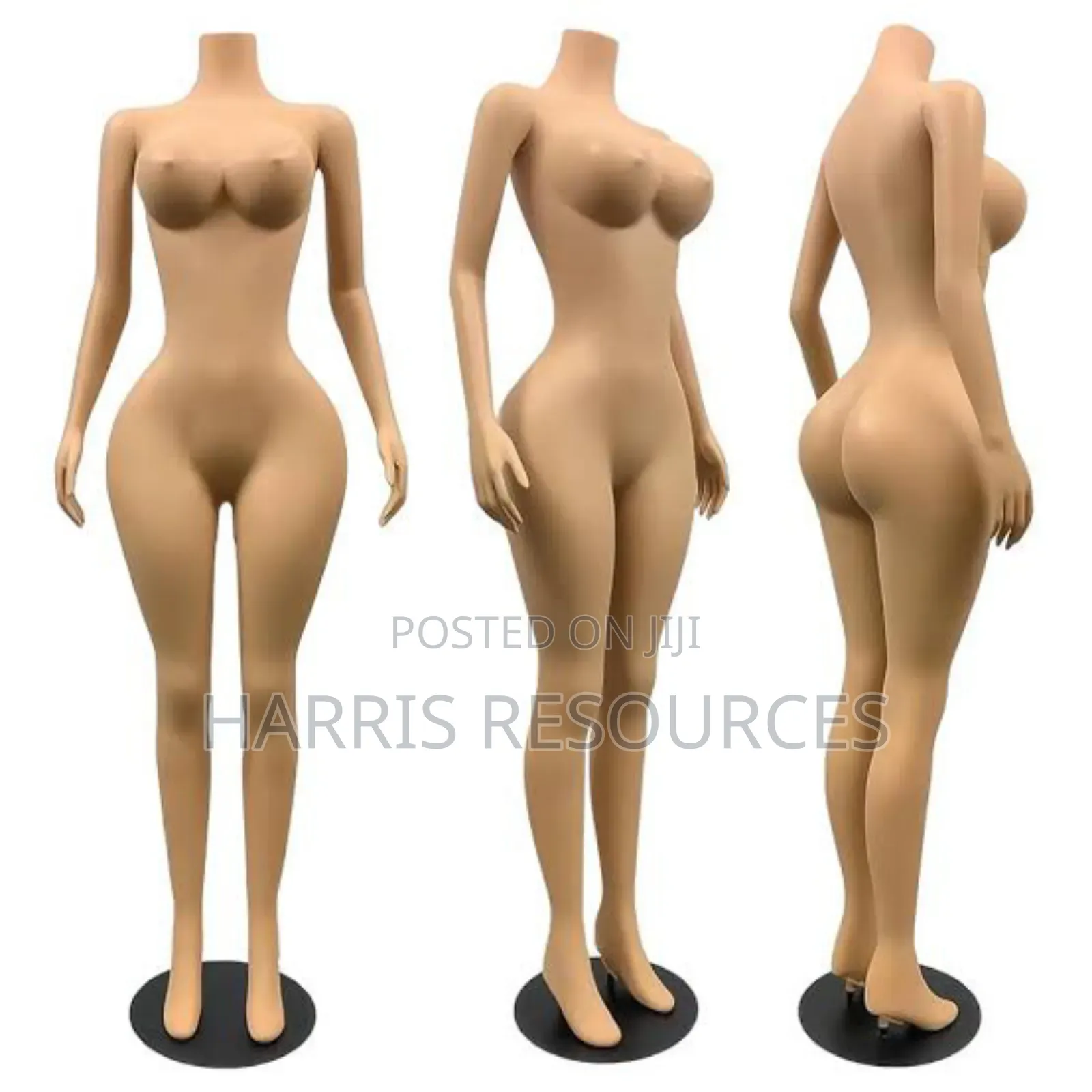 BBL Female Headless Mannequin With Arms