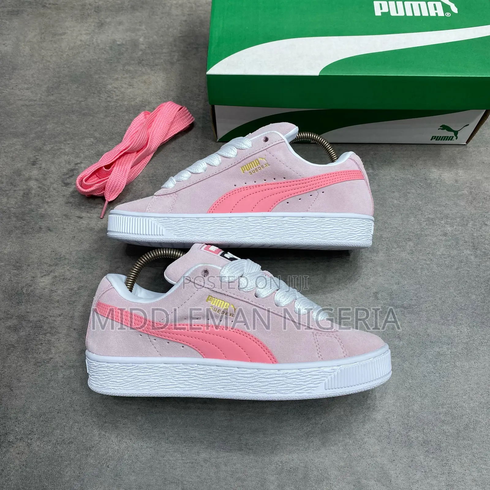 Puma Xl Suede Whisk of Pink N Passion Fruit Female Sneakers