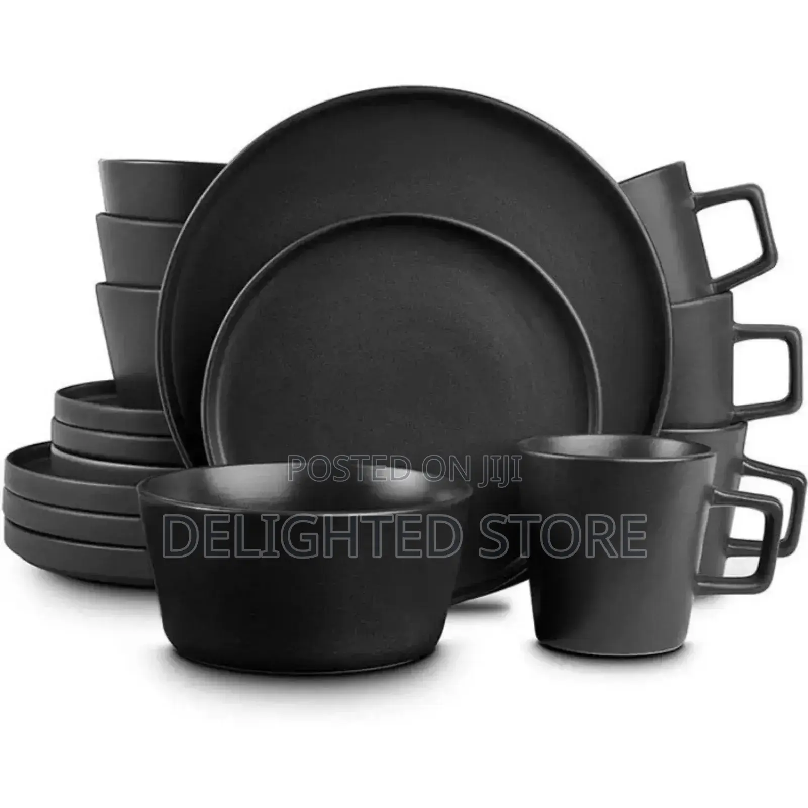 16pcs European Luxury Ceramic Stoneware Dinnerware Set