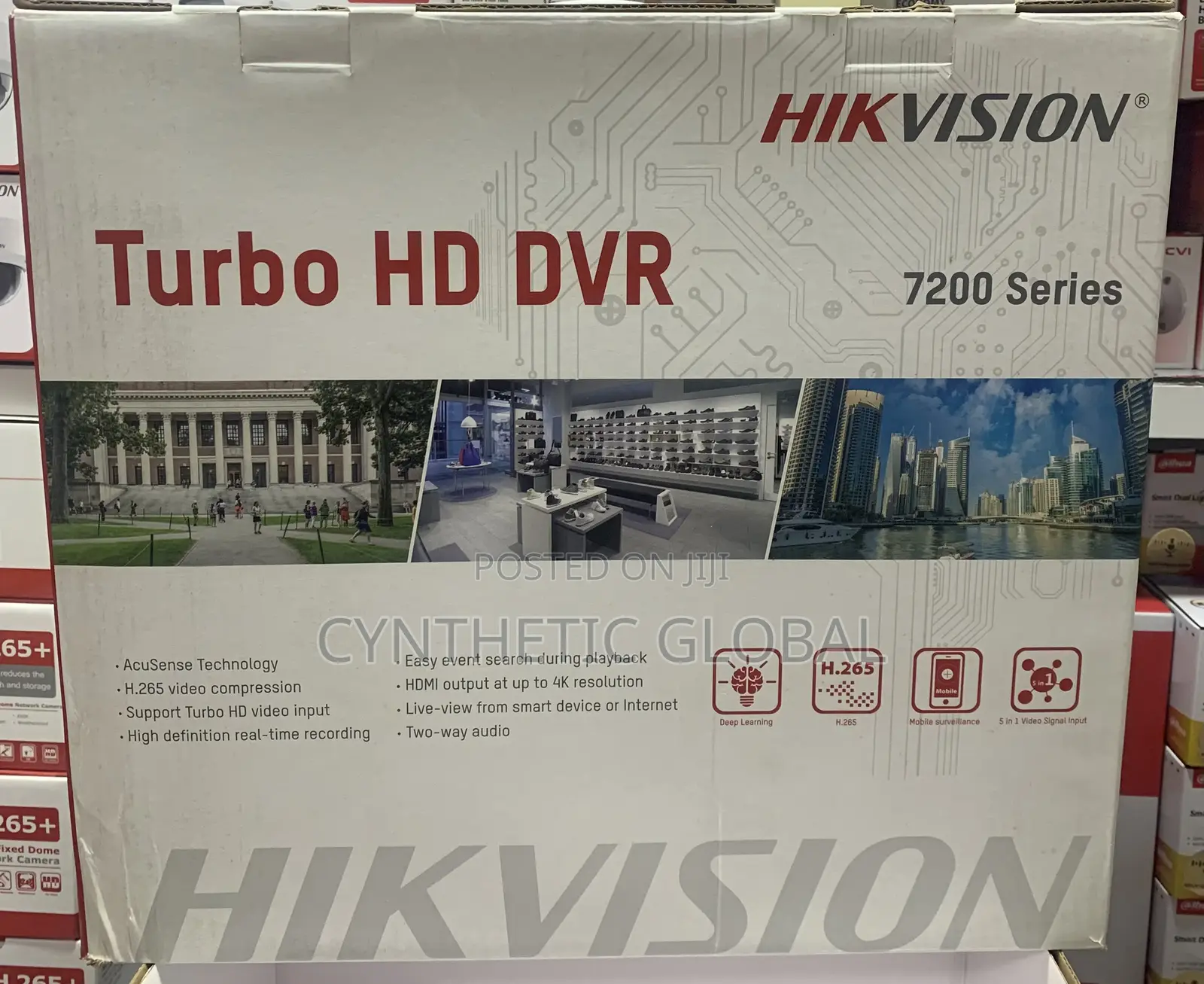 Ids-7216hqhi-M2/S Hikvision 16ch DVR 5mp 2sata