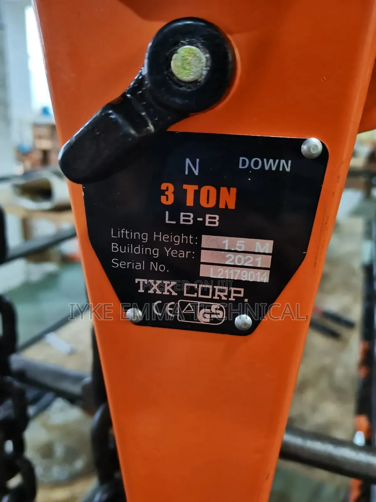 3 Ton Lever Hoist / Lever Block