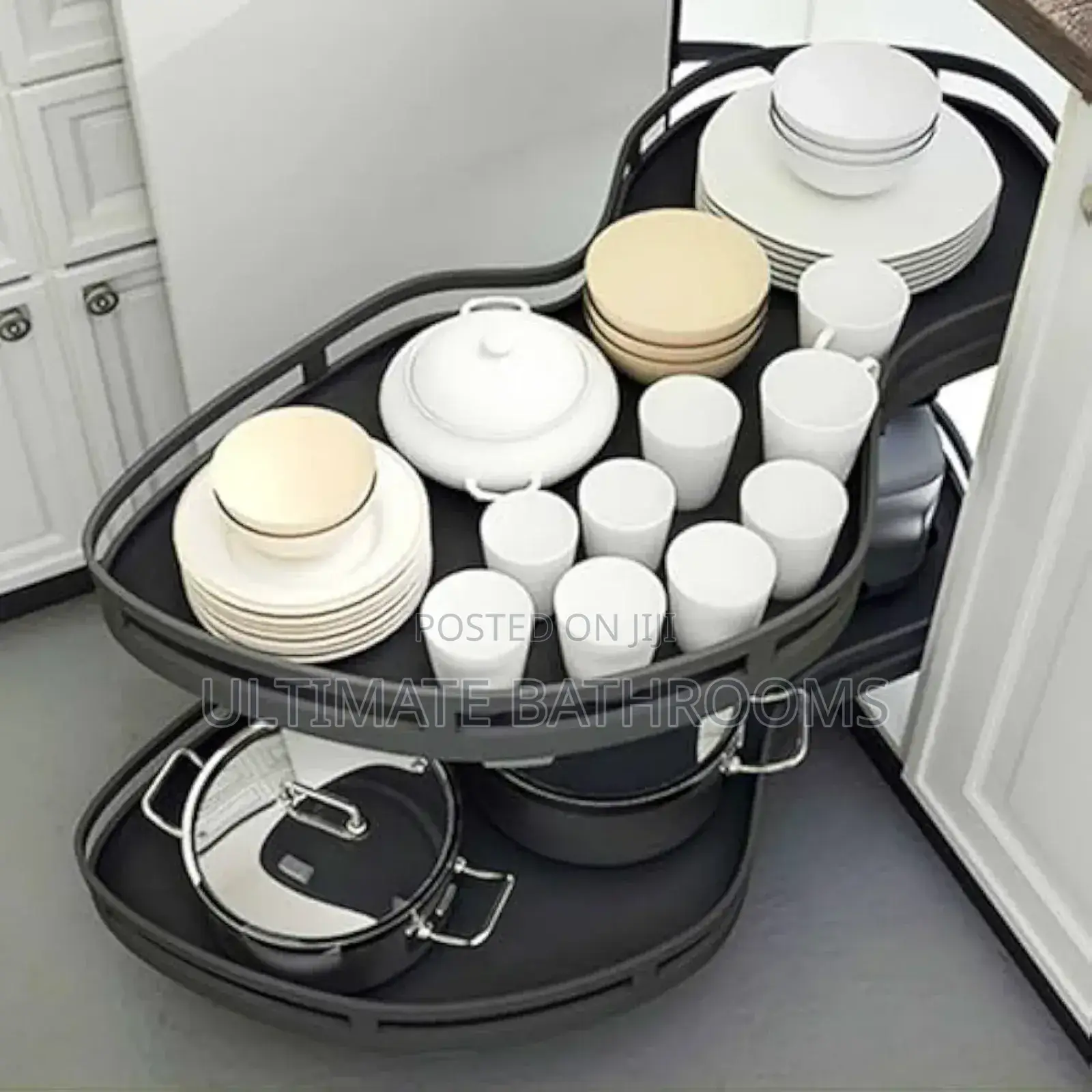 Grey Swing Magic Pot Rack/Tray