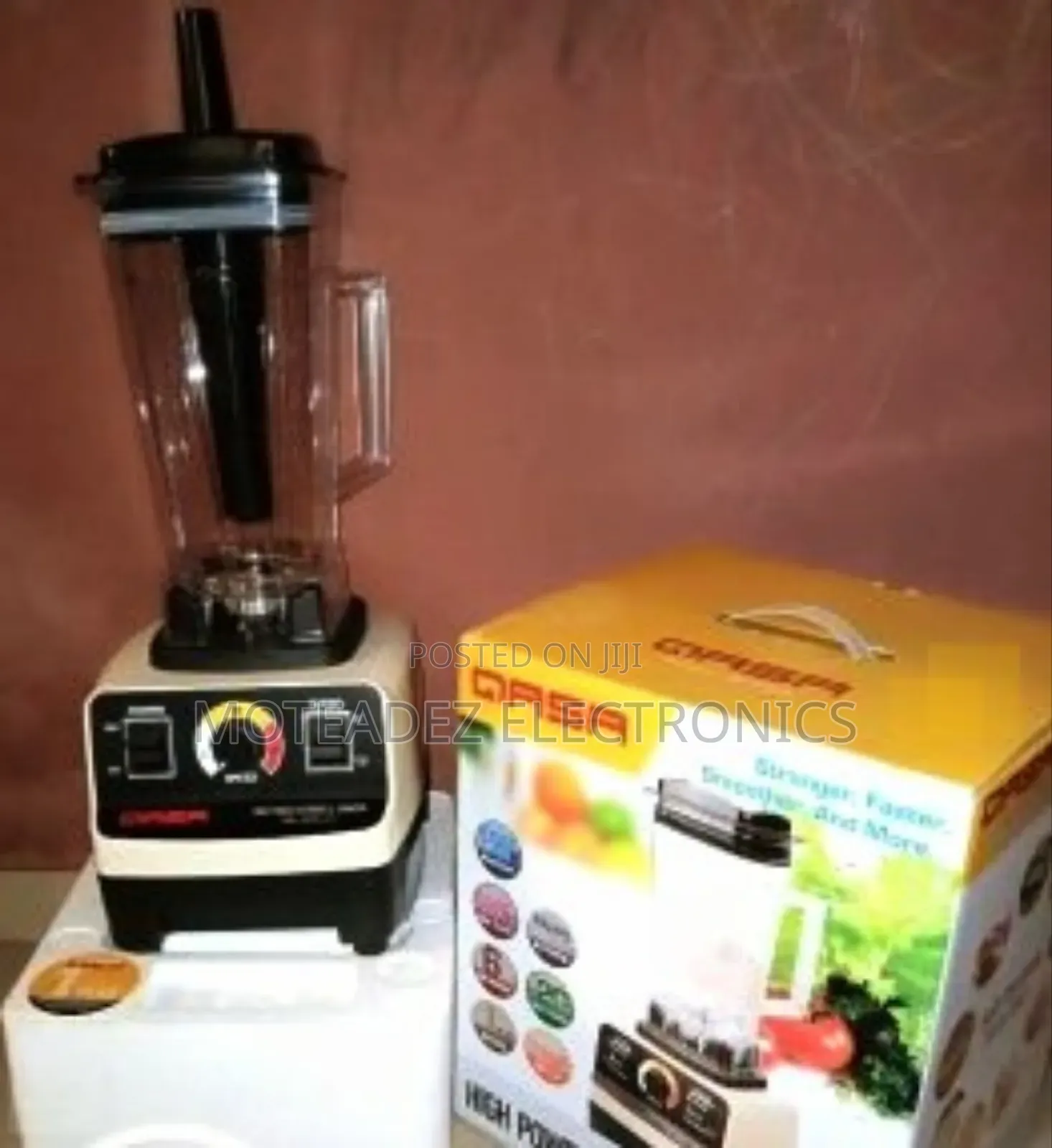 Qasa Pro3 (2 Cups) Heavy Duty Commercial Blender and Grinder