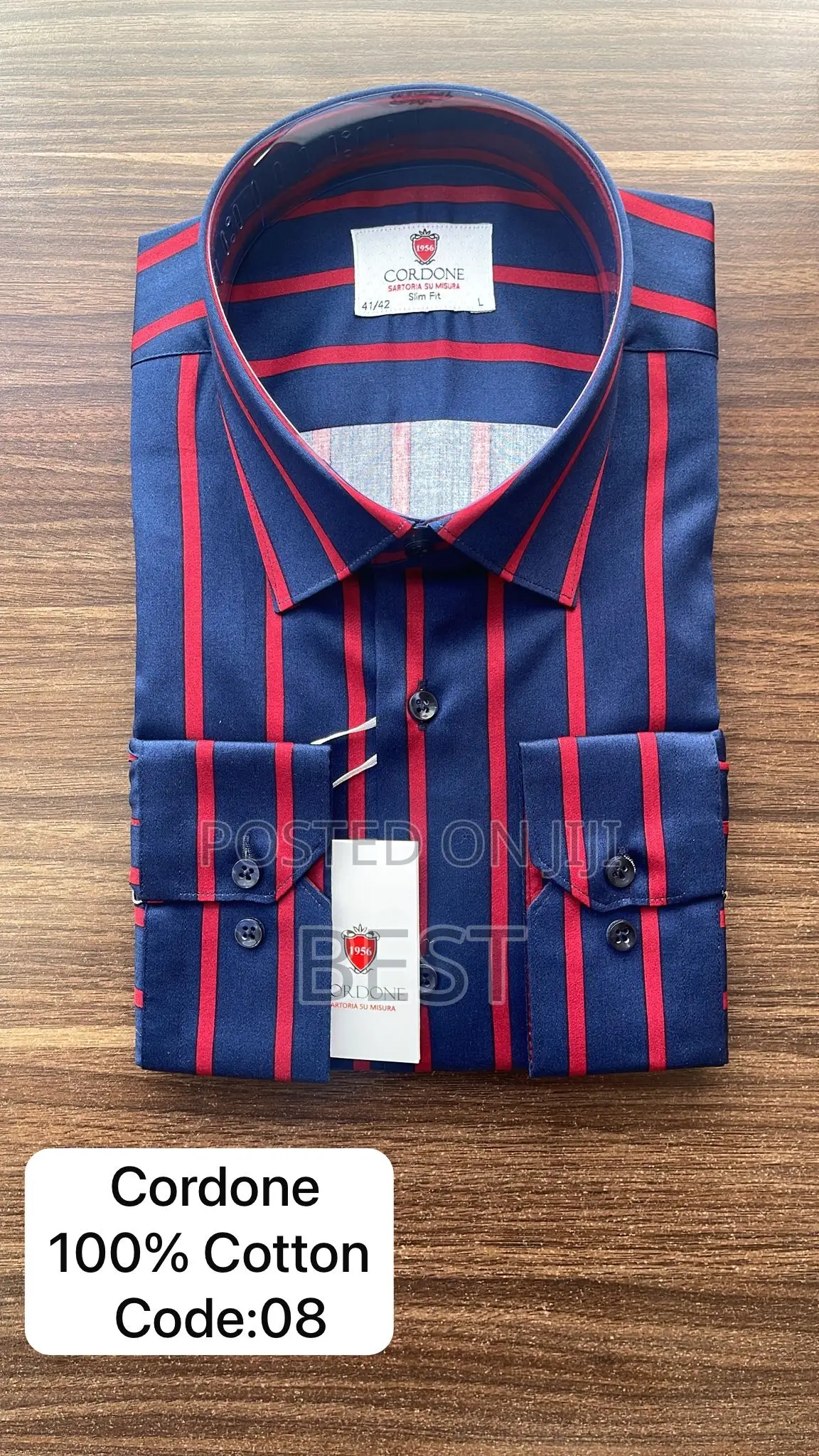 Italian Luxury Strips Quality Shirts