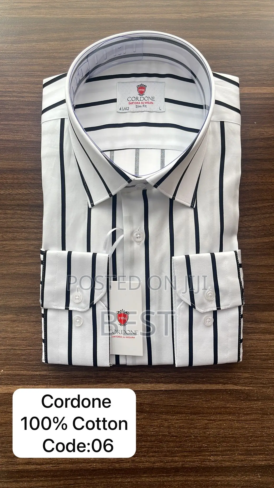 Italian Luxury Strips Quality Shirts