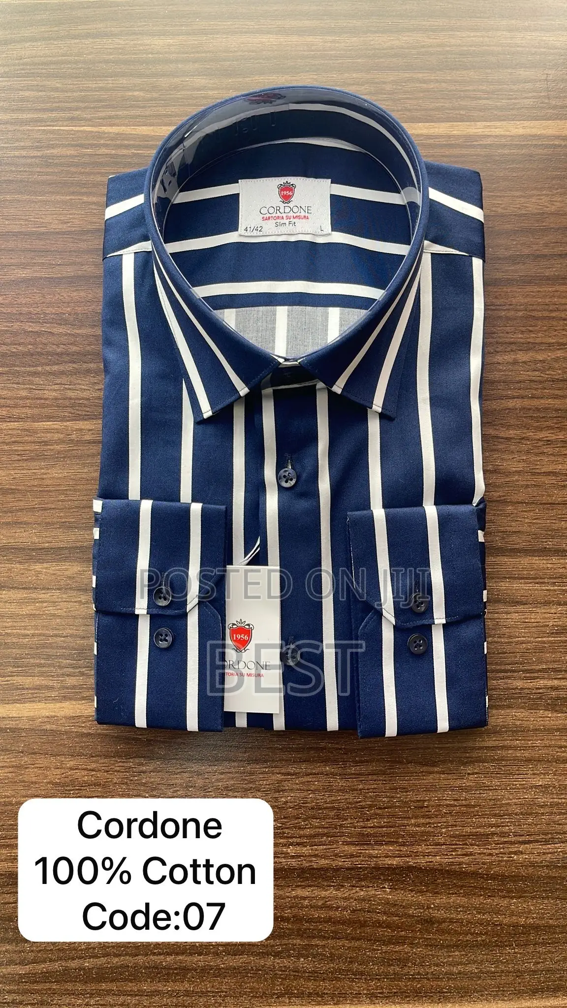 Italian Luxury Strips Quality Shirts
