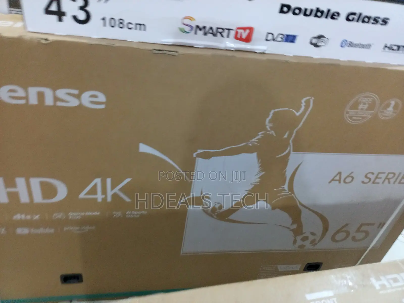 65-Inch Hisense Vidaa Full Smart Tv, 65a6h.