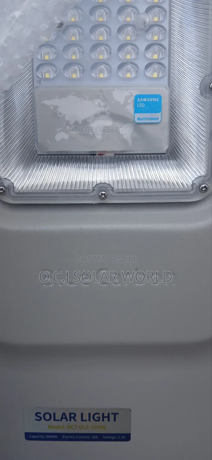 Solar Light Blue Carbon Product 100watts