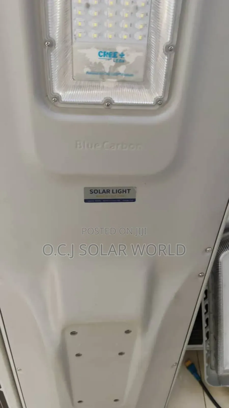 100watts Solar Blue Carbon Light