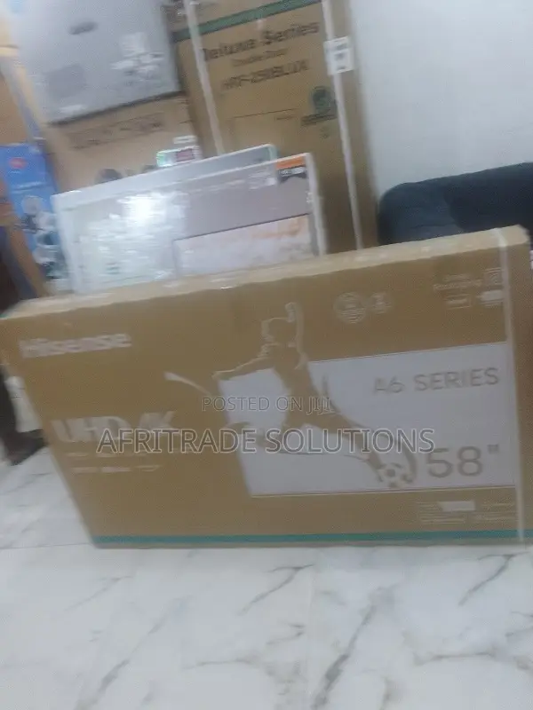 Frame-Free Design: Hisense 58′′ 58a6n Smart Led Tv