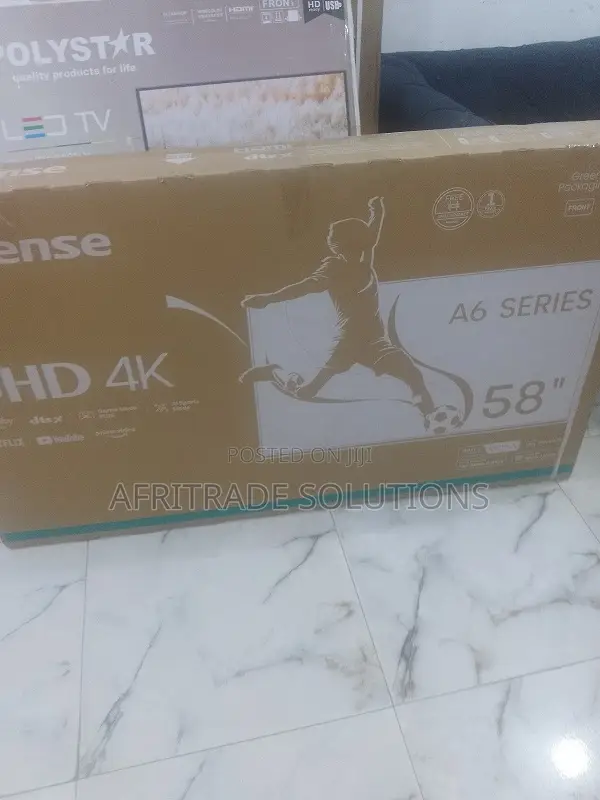 Vidaa Smart Os in Hisense 58′′ 58a6n