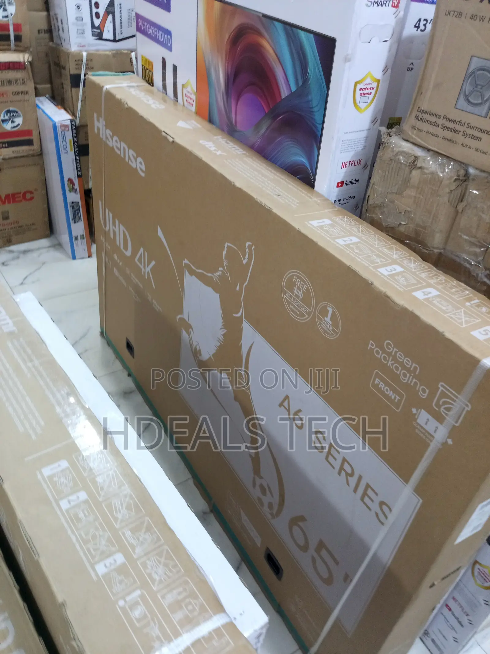 Hisense Vidaa Smart Tv, 65-Inch.