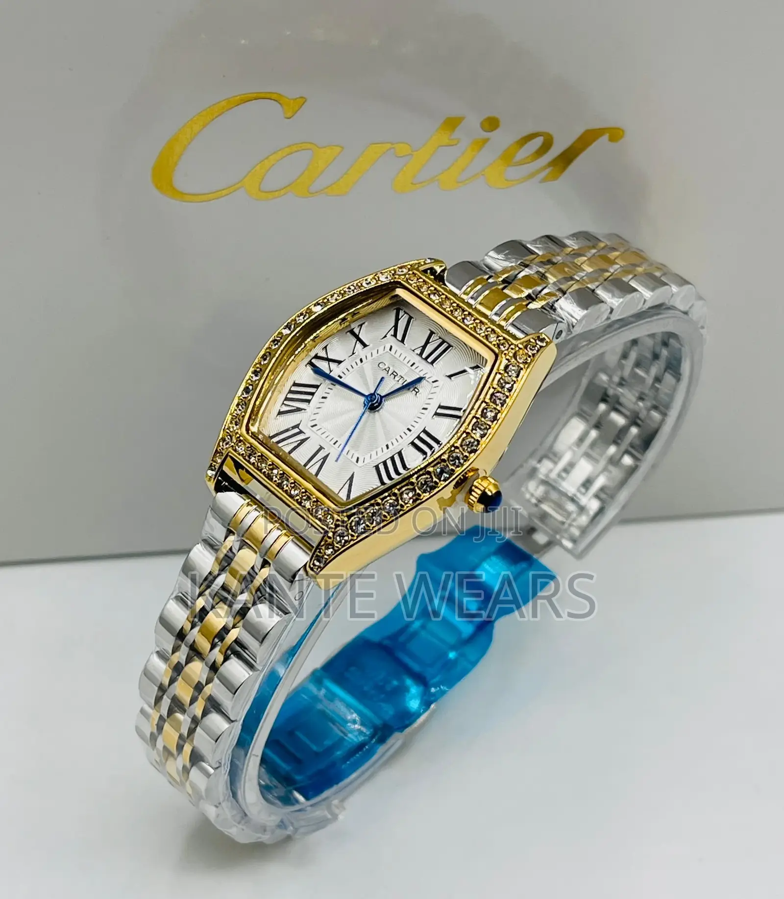 *Female Stoned Face Cartier Chain
