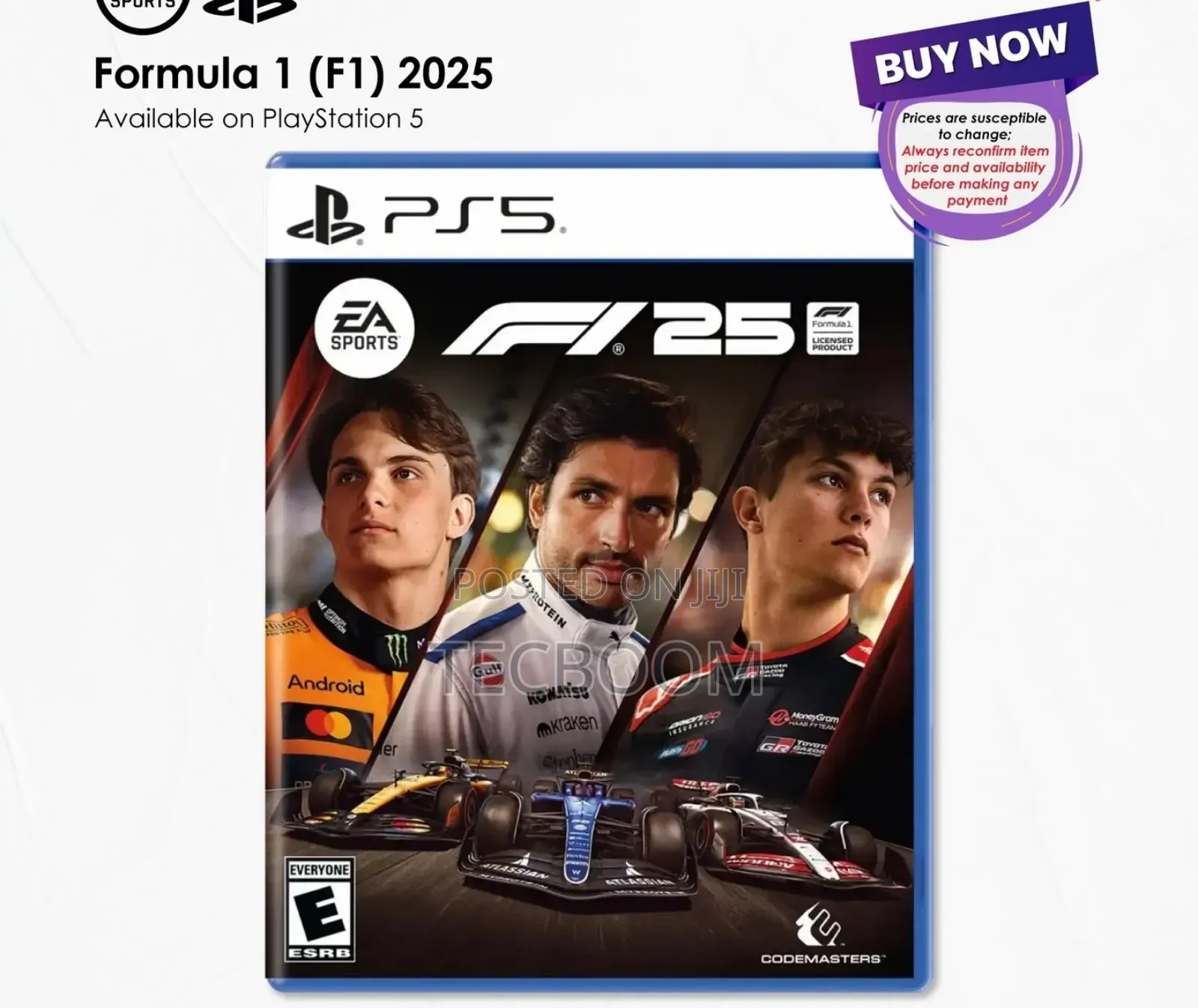 F1 25 Formula 1 2025 - Ps5