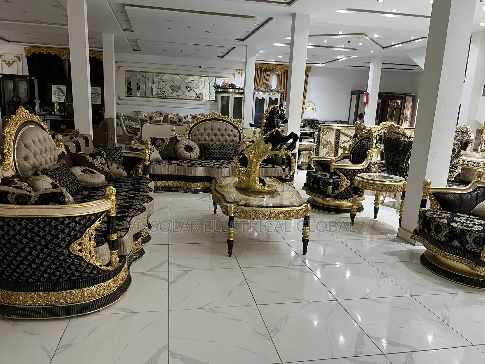 Luxury Royal Chair Set Complete Set