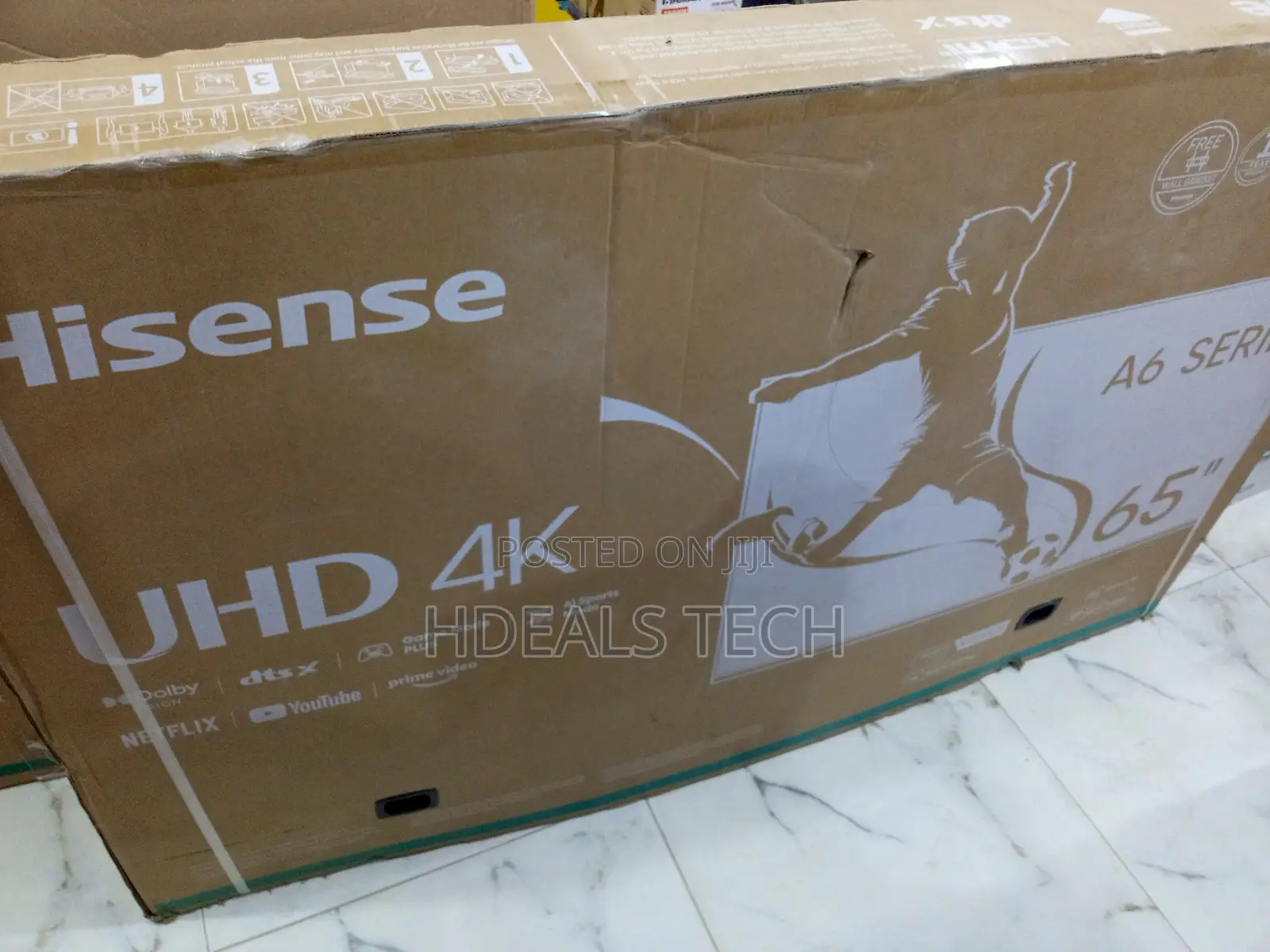 Brand New Hisense - HDR Smart Tv65