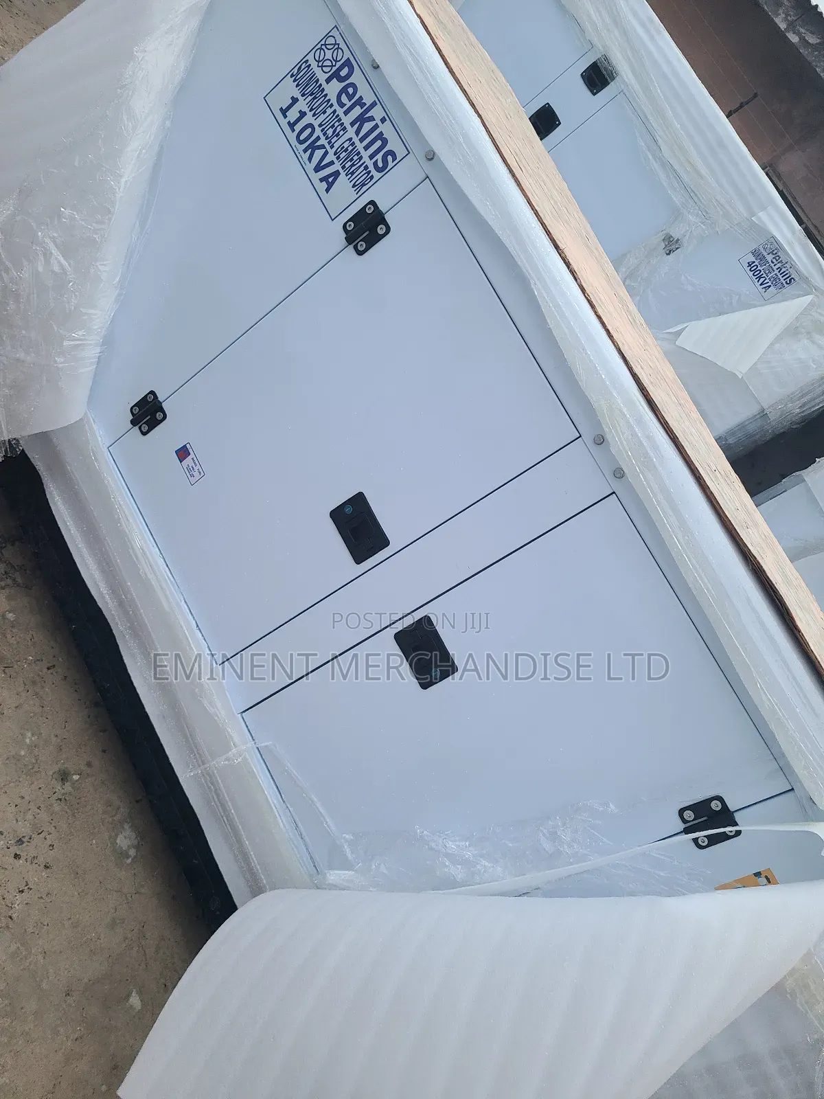 White 110kva Perkins Uk Soundproof