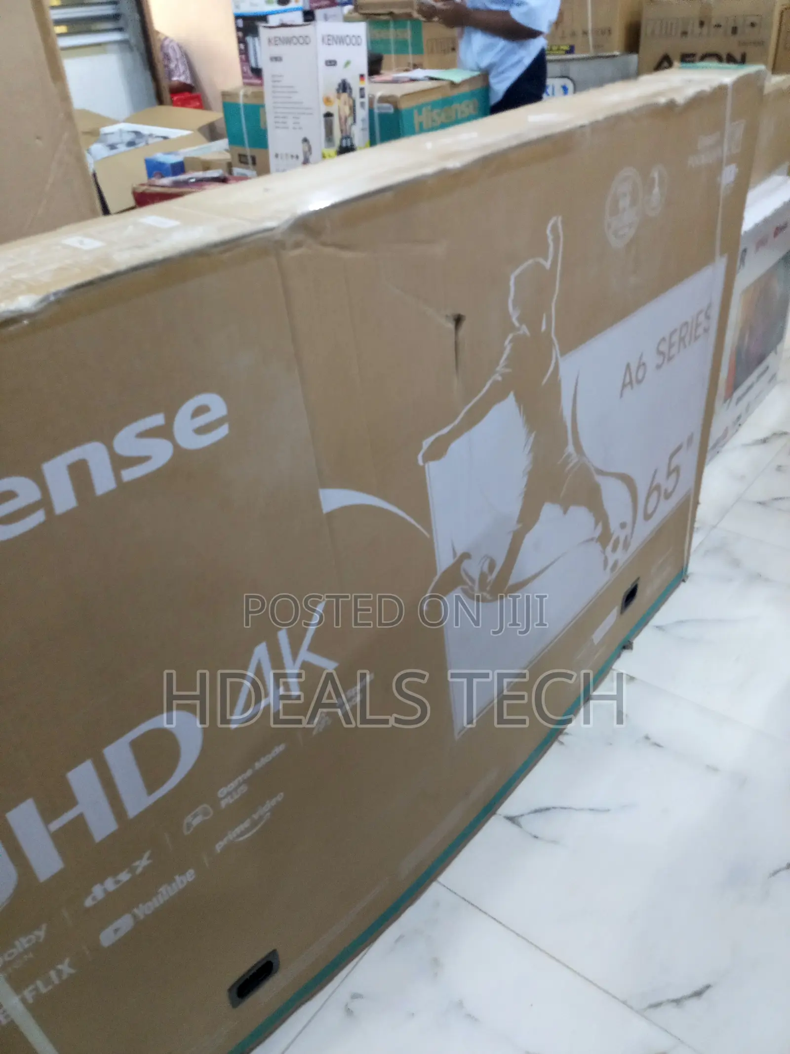 Hisense 65inches Smart Tv,Full Hd, With Free Hanger