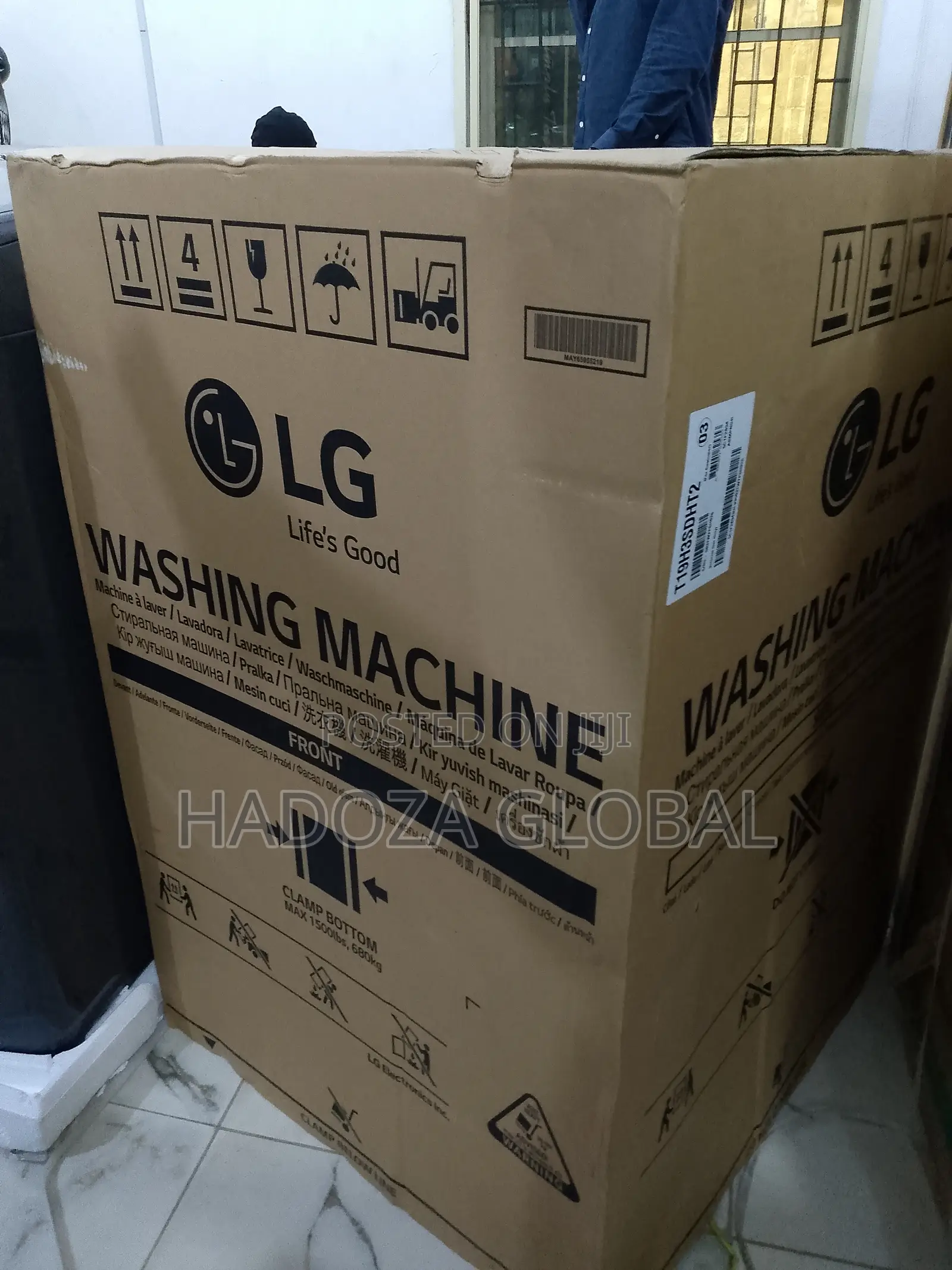 Powerful & Silent Top Load Washing Machine - Lg 19kg + Ai Dd
