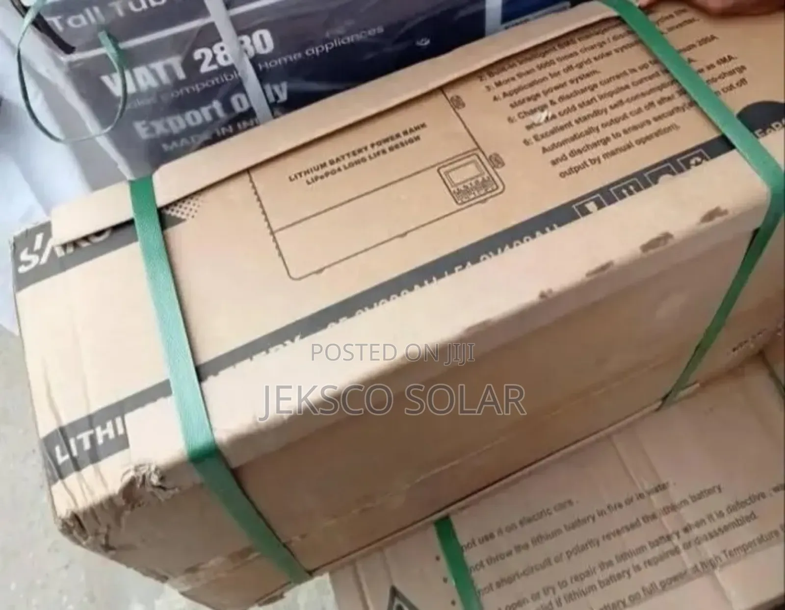Sako 2.5kw Solar Lithium Battery 24v