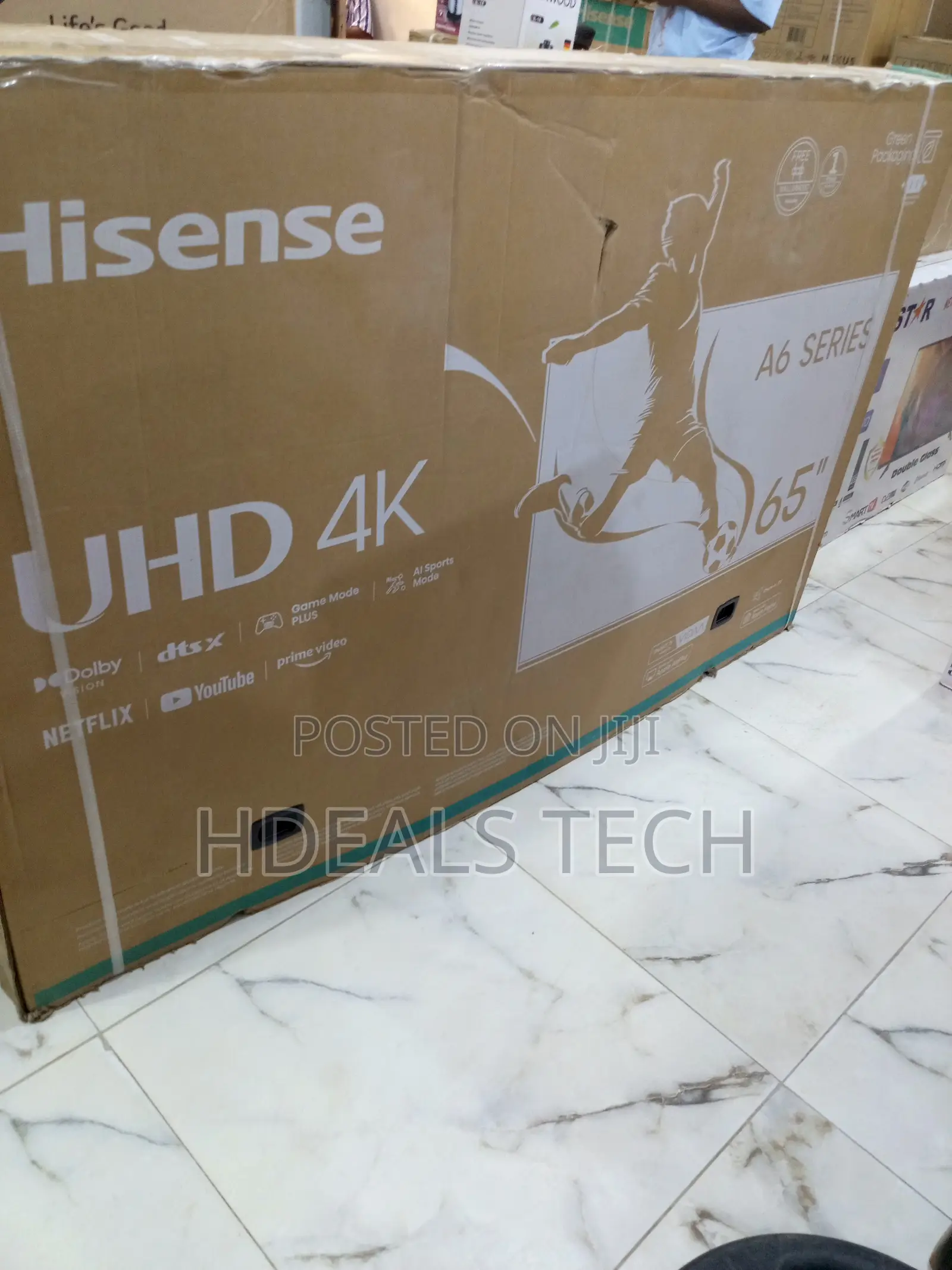 Hisense 65-Inch Uhd Multipurpose Smart Tv, 65a6h.